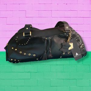 Deborah Lewis - Black - Real Leather - Handbag